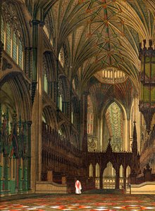 Chor der Ely Kathedrale, Cambridgeshire, 19. Jahrhundert