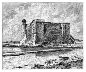 Chorrera-Turm, Havanna, Kuba, um 1890