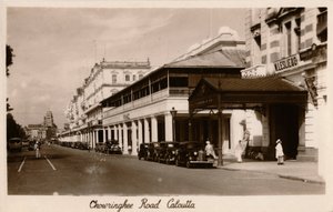 Chowringhee Road, Kalkutta, um 1940 von Unbekannt