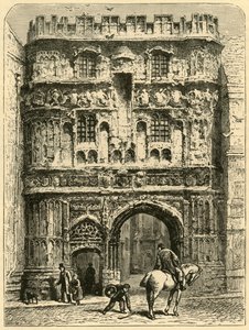 Christ Church Gateway, 1898 von Unbekannt