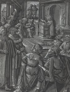 Christus heilt die Lahmen [verso]