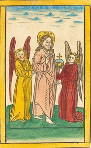 Christus als Salvator Mundi, ca. 1485 von Unbekannt