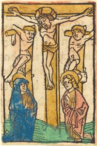 Christus am Kreuz zwischen den beiden Dieben, ca. 1475