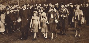 Weihnachtsmorgen, Sandringham, 1936, 1937