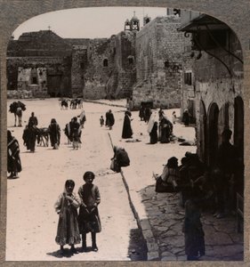 Geburtskirche, Bethlehem, um 1900 von Unbekannt