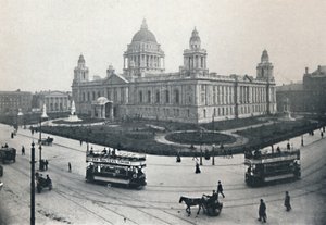 Rathaus, Belfast, 1917 von Unbekannt
