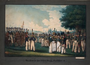 Bürgerwehr der Freien Stadt Frankfurt von Unbekannt