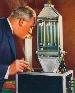 Luftreinigung durch Elektrizität, 1938 von Unbekannt