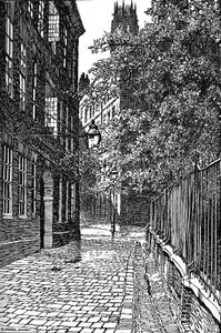Cliffords Inn, Blick nach Norden von Unbekannt