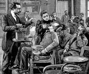Klinik an der Zahnmedizinischen Schule, Paris, 1892