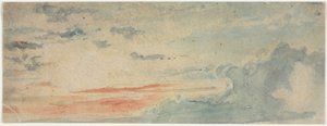 Wolkenstudie, 1800er
