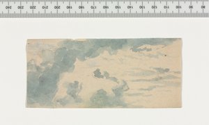 Wolkenstudie, 1800er Jahre von Unbekannt