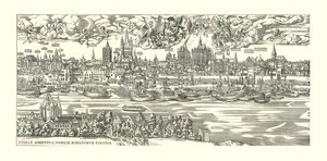 Köln am Rhein im Jahr 1530 von Unbekannt