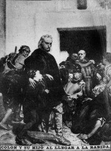 Kolumbus kommt in Rabida an, 15. Jahrhundert, 1920er Jahre
