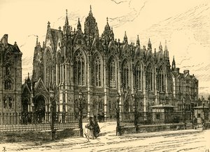 Columbia Market, Hackney, um 1876 von Unbekannt