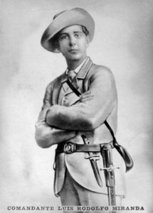 Kommandant Luis Rodolfo Miranda, Kommandeur der kubanischen Befreiungsarmee, um 1910