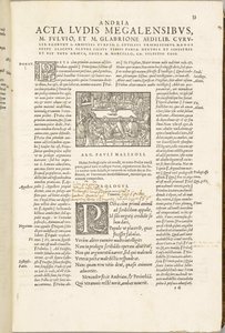 Komödien von Terenz von Jean de Roigny, 1552 von Unbekannt