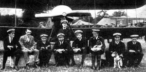 Kommandant Samson, Royal Navy Flying Corps, Erster Weltkrieg