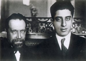 Komponisten Nikolai Mjaskowski und Aram Chatschaturjan, 1933 von Unbekannt