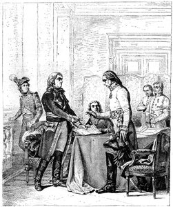 Konvention nach der Schlacht von Marengo, Italien, 15. Juni 1800, 1882-1884 von Unbekannt