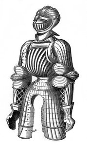 Konvexe Rüstung, angeblich die von Maximilian, 15. Jahrhundert, 1870 von Unbekannt