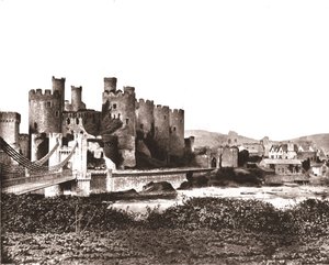 Conway Castle, Nordwales, 1894