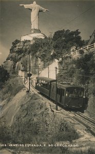 Corcovado-Zahnradbahn, Rio de Janeiro, Brasilien