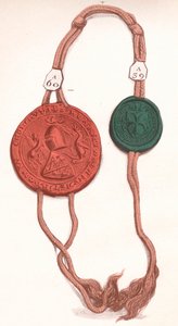 Cord V. Henry, Earl of Lancaster und Leicester & William le Latimer, Lord of Corby von Unbekannt