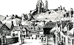 Dorf Corfe, 1929 von Unbekannt