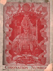 Krönung von König Edward VII, Titelblatt der Zeitschrift The Graphic