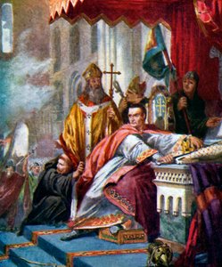 Krönung von Wilhelm dem Eroberer von Unbekannt