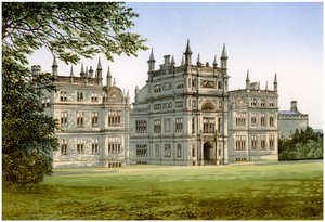 Corsham Court, Wiltshire, Heim von Lord Methuen, ca. 1880 von Unbekannt