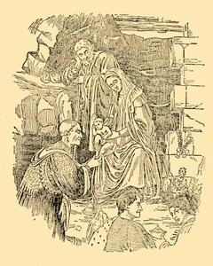 Cosmo De Medici als einer der Weisen, ca. 1930 von Unbekannt