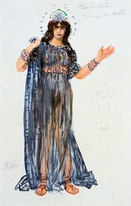 Kostümentwurf für die Königin der Nacht, 1913