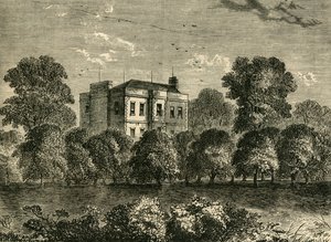 Haus von Stadtrat Agar, Somers Town, 1830, um 1876