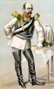 Graf Otto von Bismarck, preußisch-deutscher Staatsmann von Unbekannt