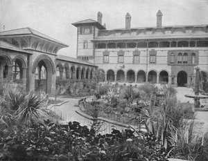 Hof von Ponce de Leon, St. Augustine, Florida, ca. 1897 von Unbekannt