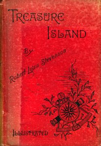 Titelblatt von Schatzinsel von Robert Louis Stevenson, 1886