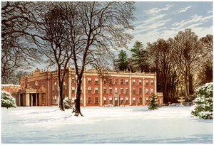 Cranbury Park, Hampshire, Heim der Familie Chamberlayne von Unbekannt