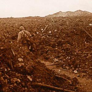 Craonne, Nordfrankreich, um 1914-1918