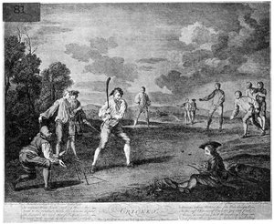 Cricket im Jahr 1743, 1912