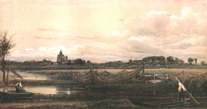 Crowland Abbey, um 1833, um 1900 von Unbekannt
