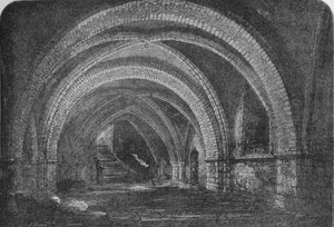 Krypta der St. Johns Kirche, Clerkenwell, London von Unbekannt