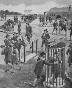 Kuriose alte militärische Strafen, um 1934 von Unbekannt