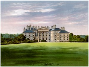 Dalkeith Palace, Edinburgh, Schottland, Heim des Duke of Buccleuch, ca. 1880 von Unbekannt