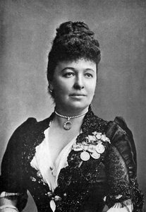 Dame Emma Albani 1852-1930, kanadische Opernsängerin, ca. 1890