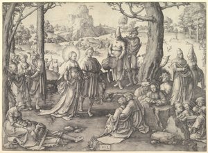 Tanz der Hl. Maria Magdalena, 1519 von Unbekannt