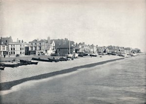 Deal - Blick entlang des Strandes, 1895