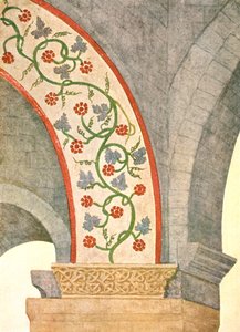 Dekoration in der Kirche St. Johannes der Täufer, Grandson, Waadt, Schweiz, 1928 von Unbekannt