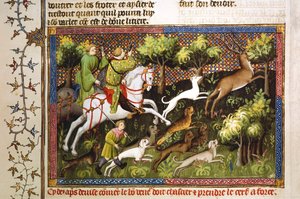 Hirschjagd, 15. Jahrhundert